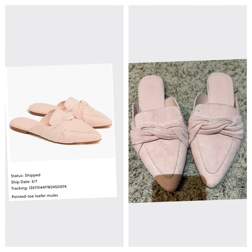 J.Crew Factory Pointed-Toe Loafer - image 1